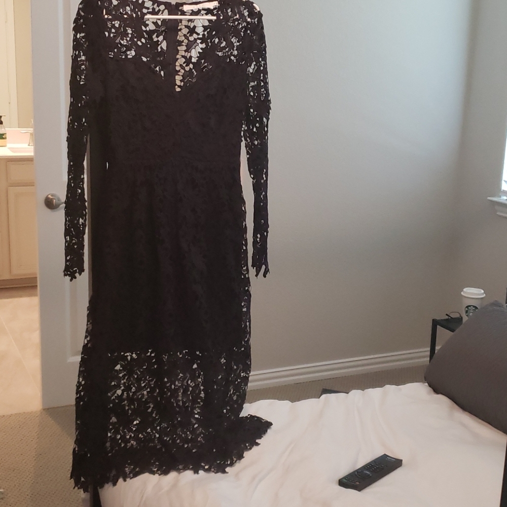 Beautiful dark blue dress